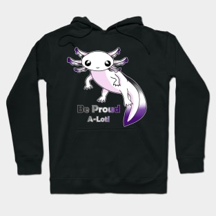 Asexual Pride Axolotl Hoodie